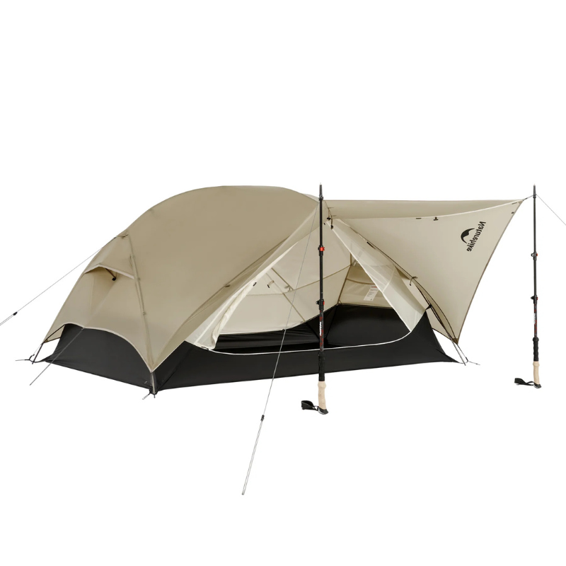 Naturehike ultralehký stan Mongar 1 série UL 15D 1336g - pískový